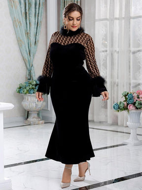 Vestido Feminino PlusSize Para Festa - Drotus